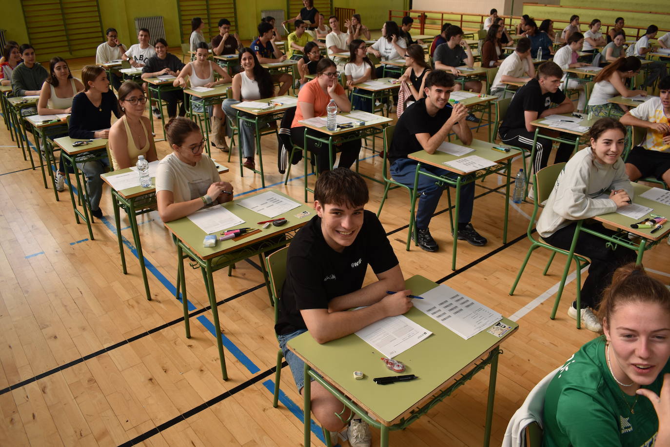 Las imágenes de la Selectividad en Calahorra