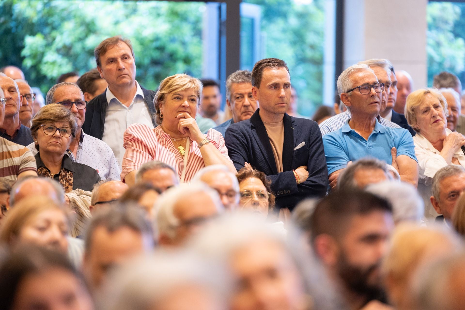 Imágenes de la visita del líder del PP a Logroño