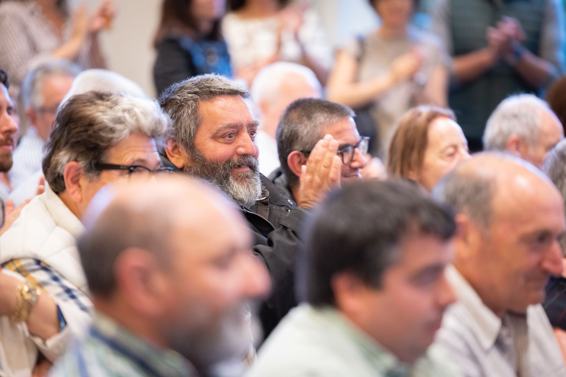 Imágenes de la visita del líder del PP a Logroño