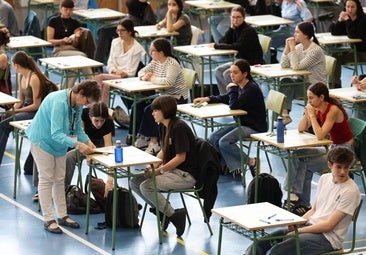 Las imágenes del primer día de la PAU en la Universidad de La Rioja