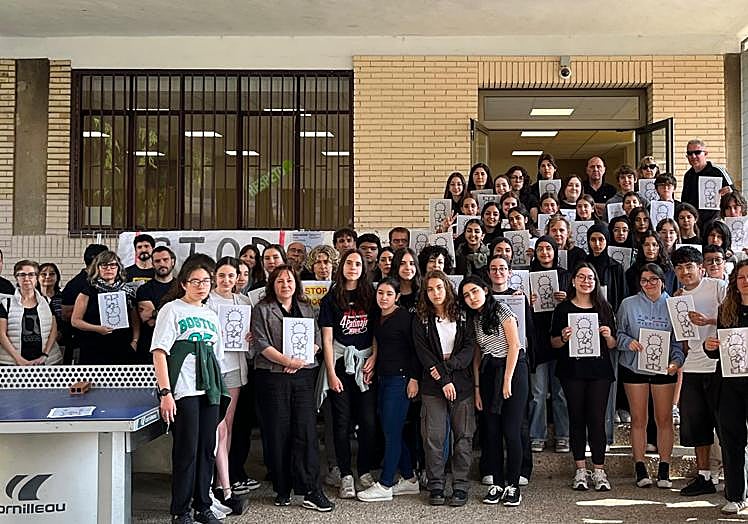 'Recreos por Palestina'.