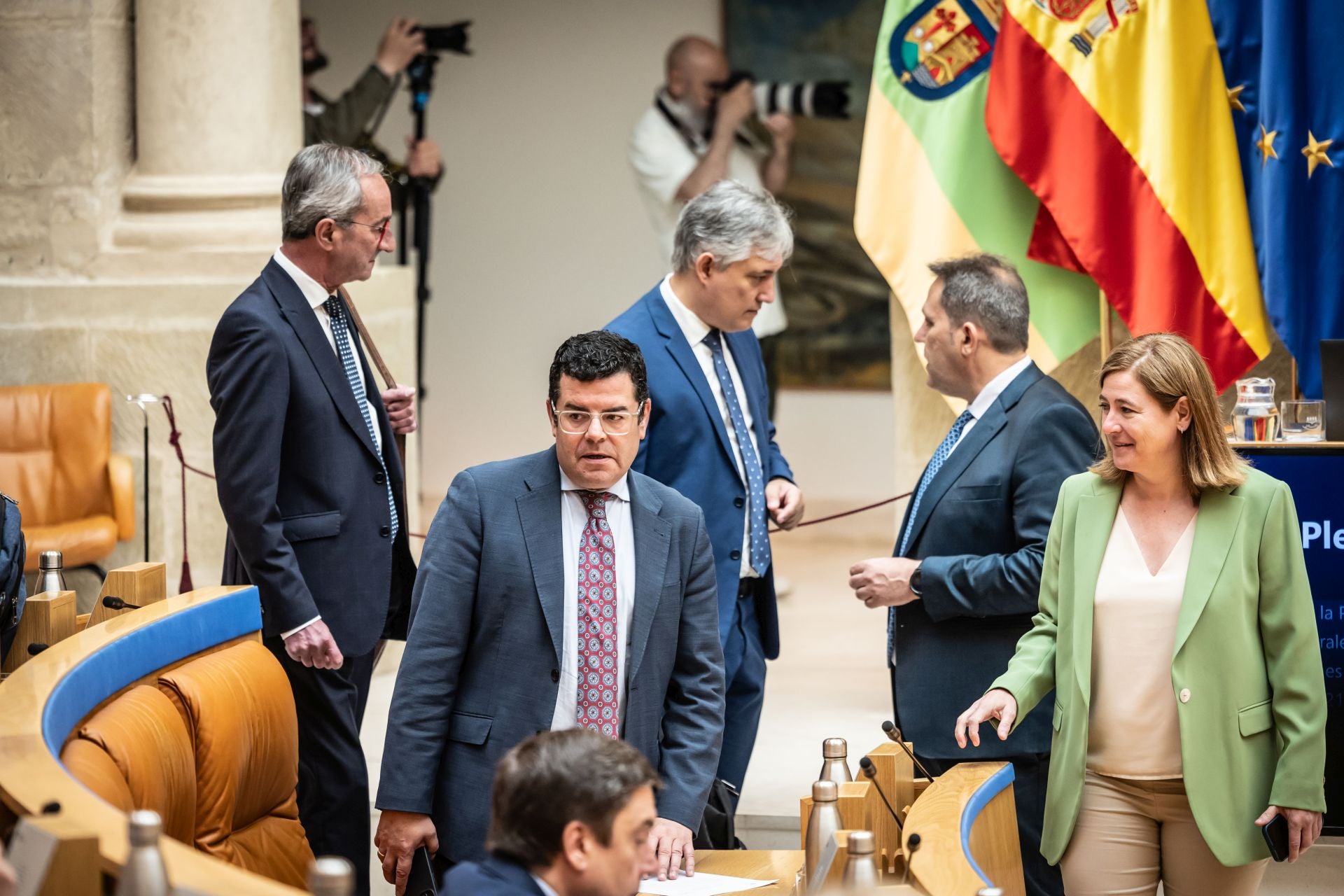 La sesión del Parlamento de La Rioja