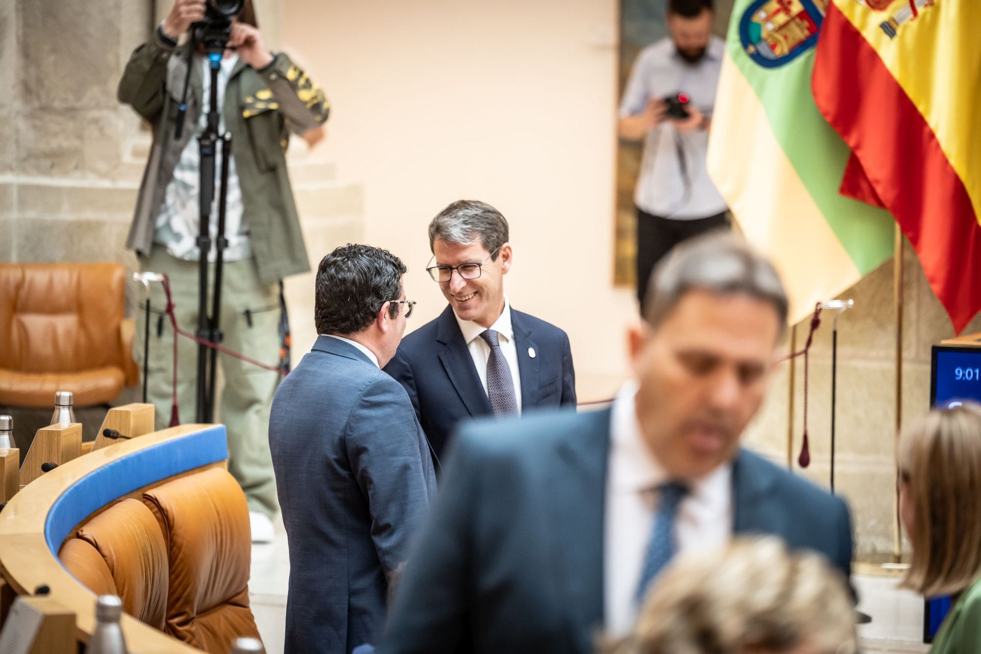 La sesión del Parlamento de La Rioja