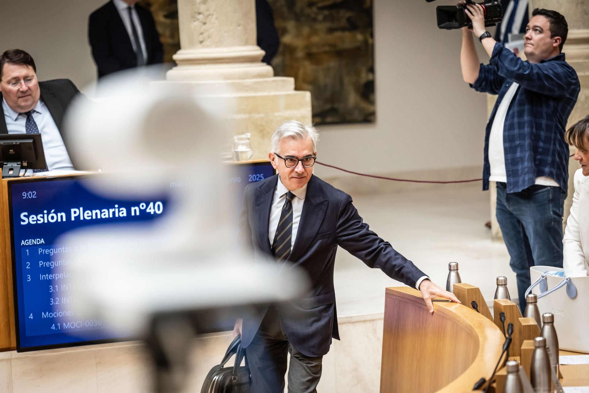 La sesión del Parlamento de La Rioja