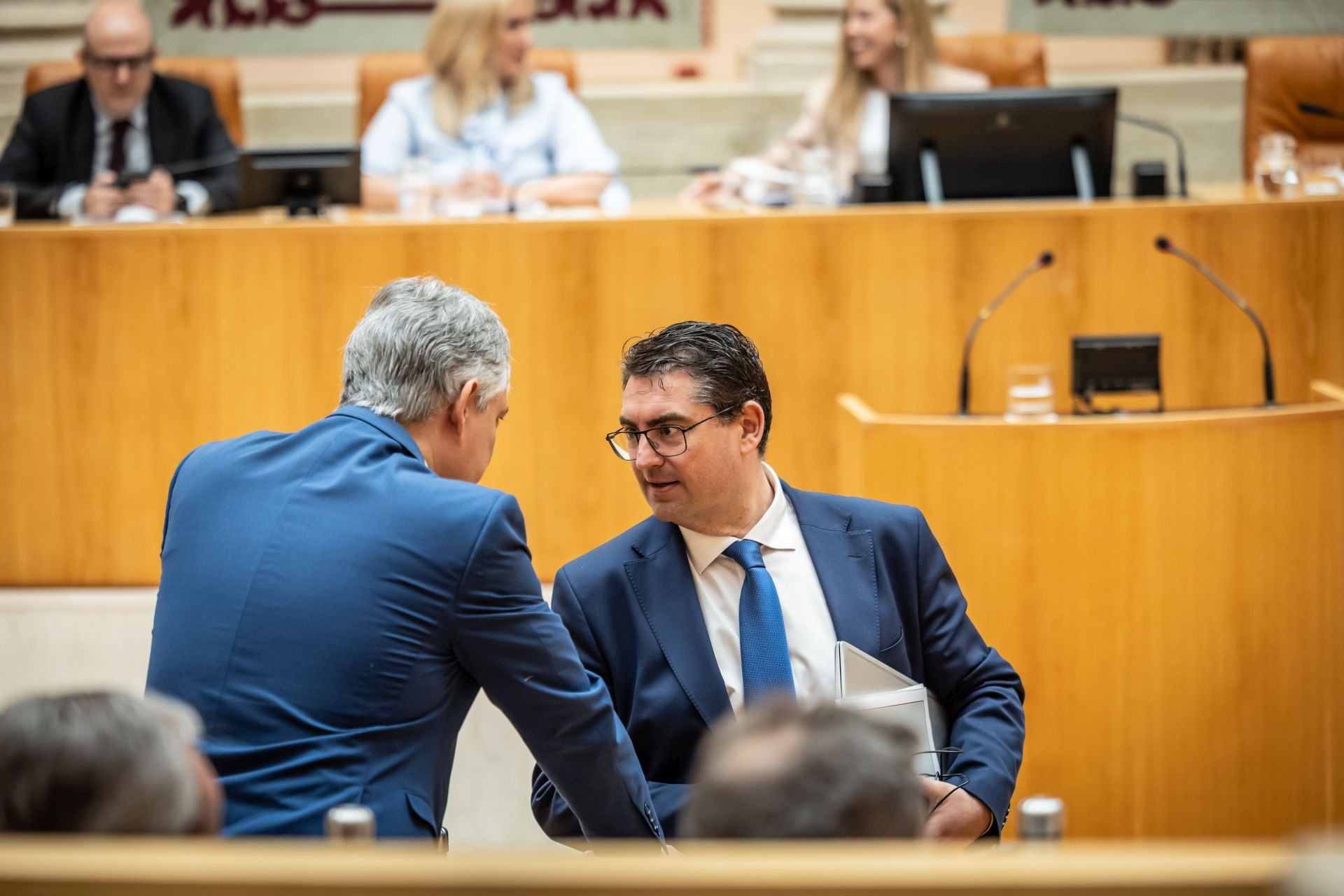 La sesión del Parlamento de La Rioja