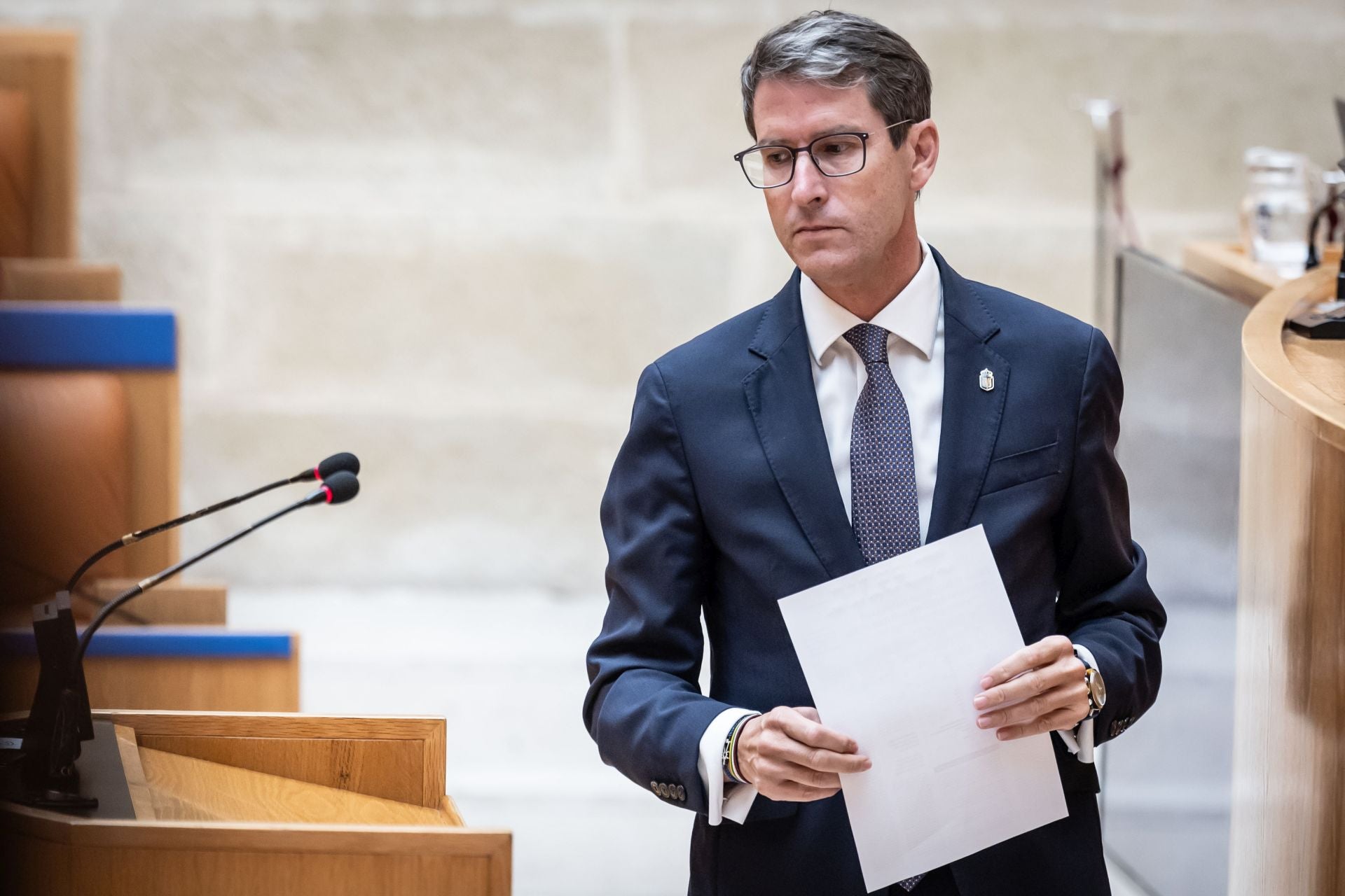 La sesión del Parlamento de La Rioja