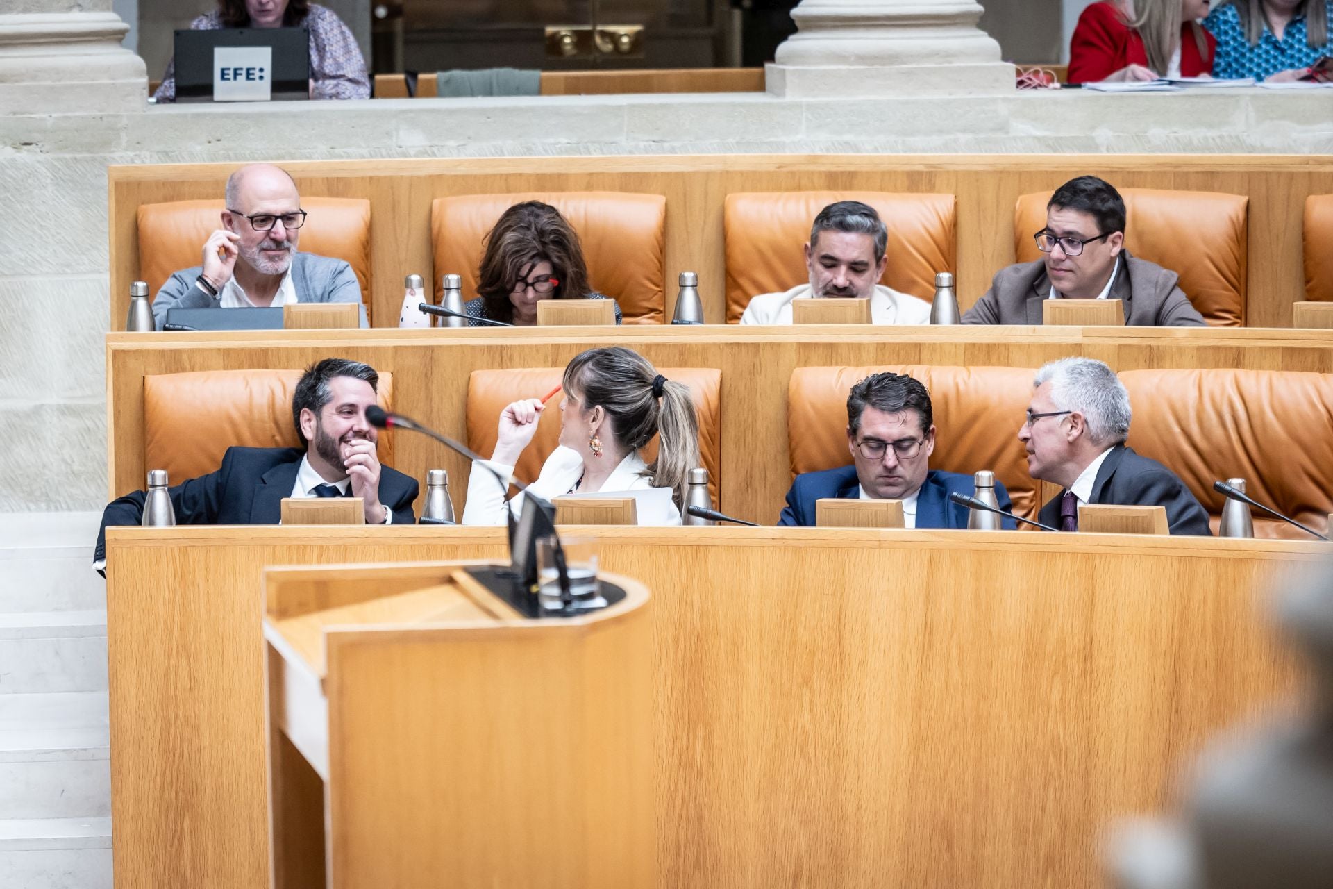 La sesión del Parlamento de La Rioja