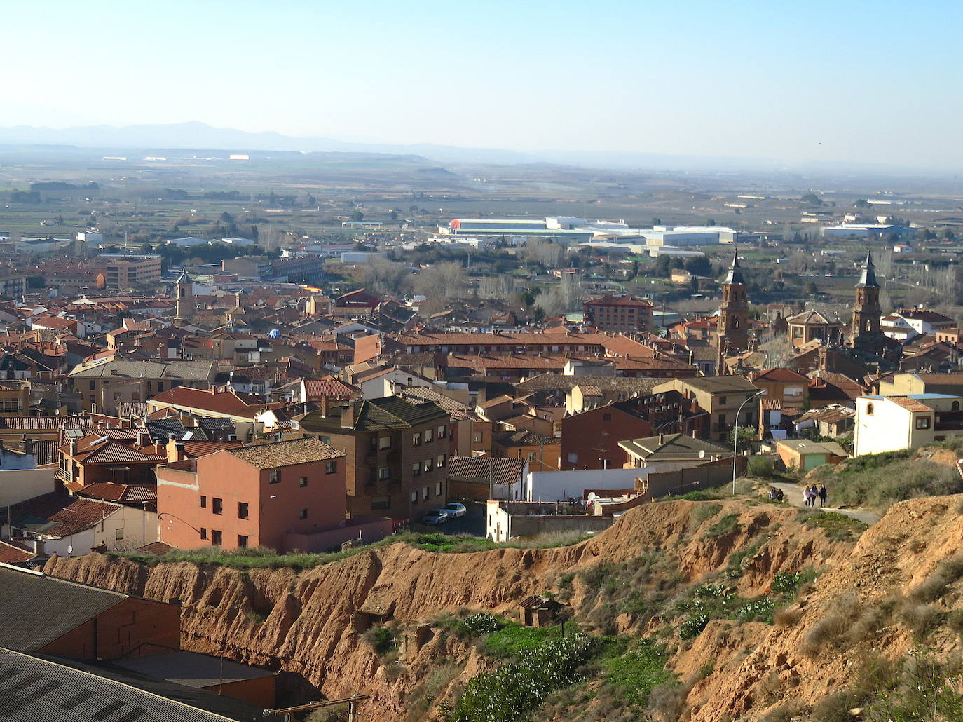 Vista panorámica de Alfaro.