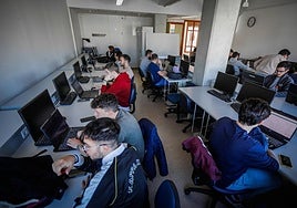 Alumnos de Ingeniería Informática, en una imagen de archivo.