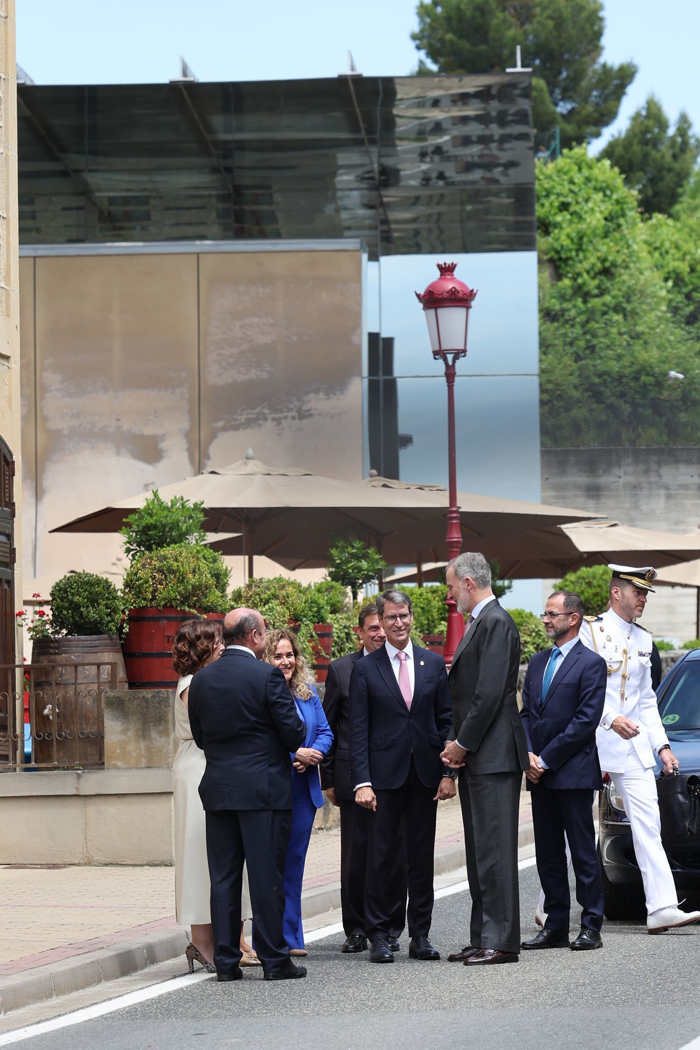 El rey Felipe VI visita Haro por el centenario de la DOCa Rioja