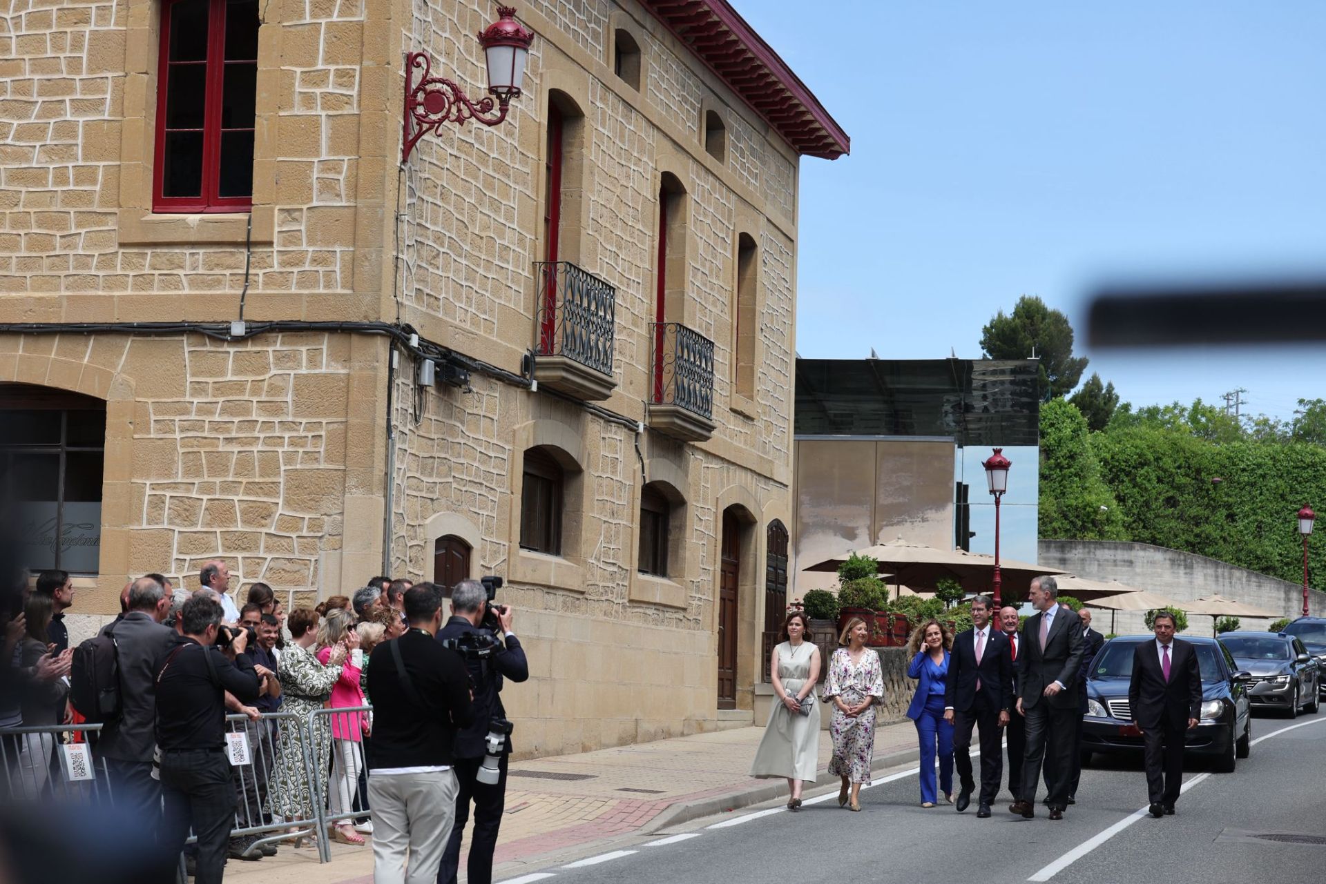 El rey Felipe VI visita Haro por el centenario de la DOCa Rioja