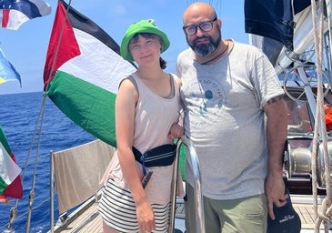 Un riojano, a toda vela, rumbo a Gaza
