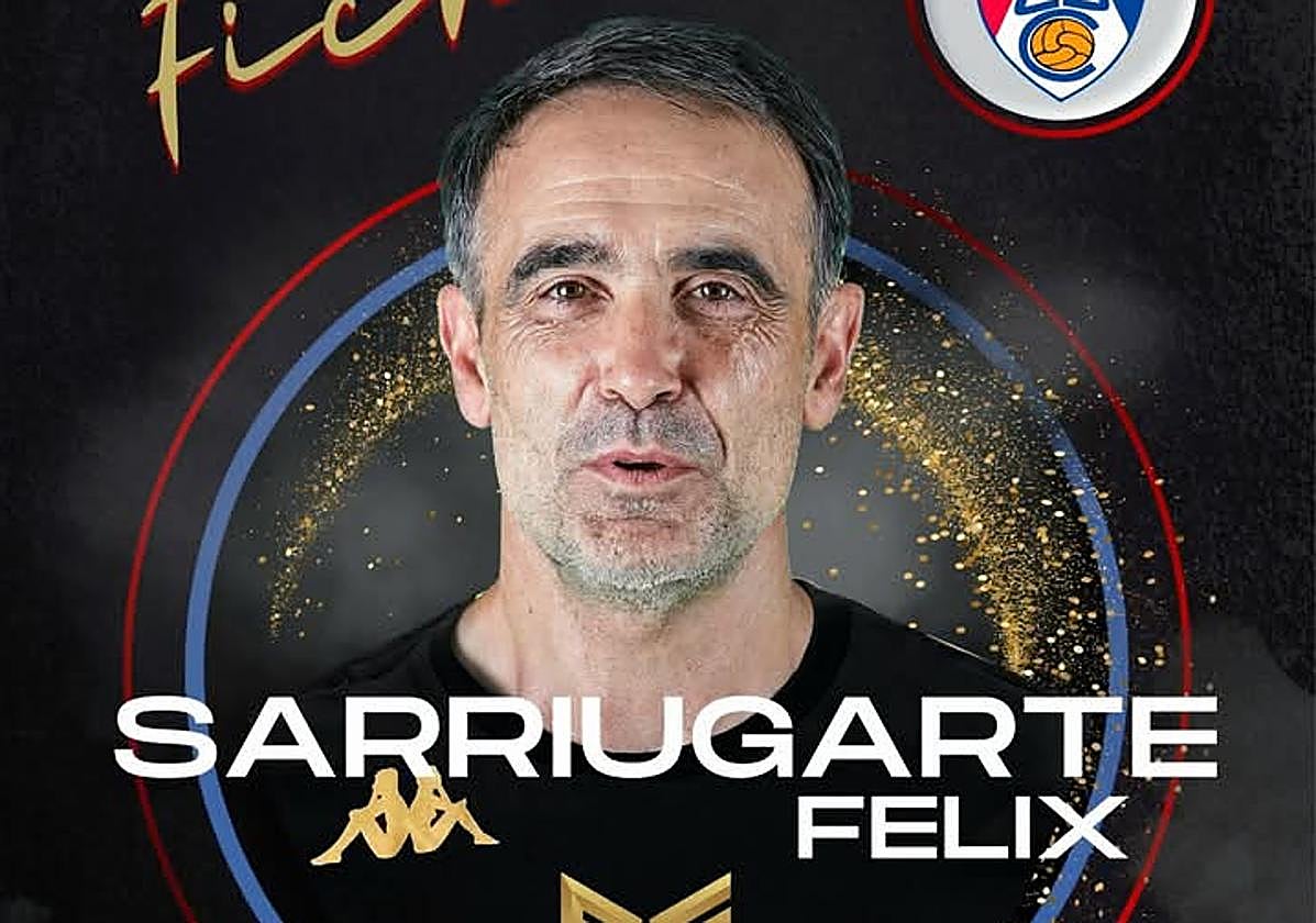 Félix Sarriugarte, nuevo entrenador del CD Calahorra