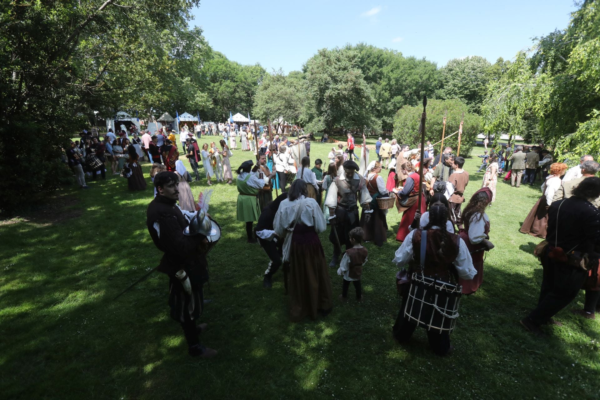 Las imágenes del inicio de las fiestas