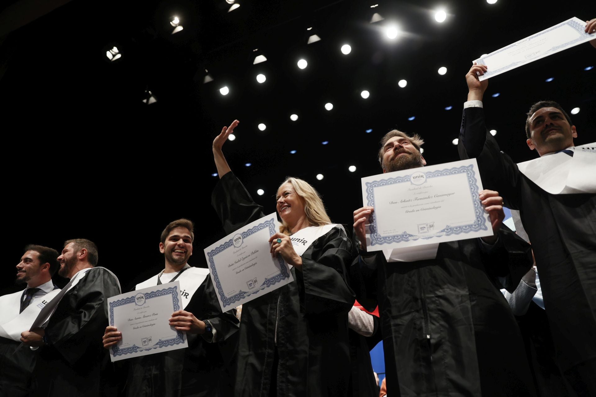 Las graduaciones de UNIR de este sábado