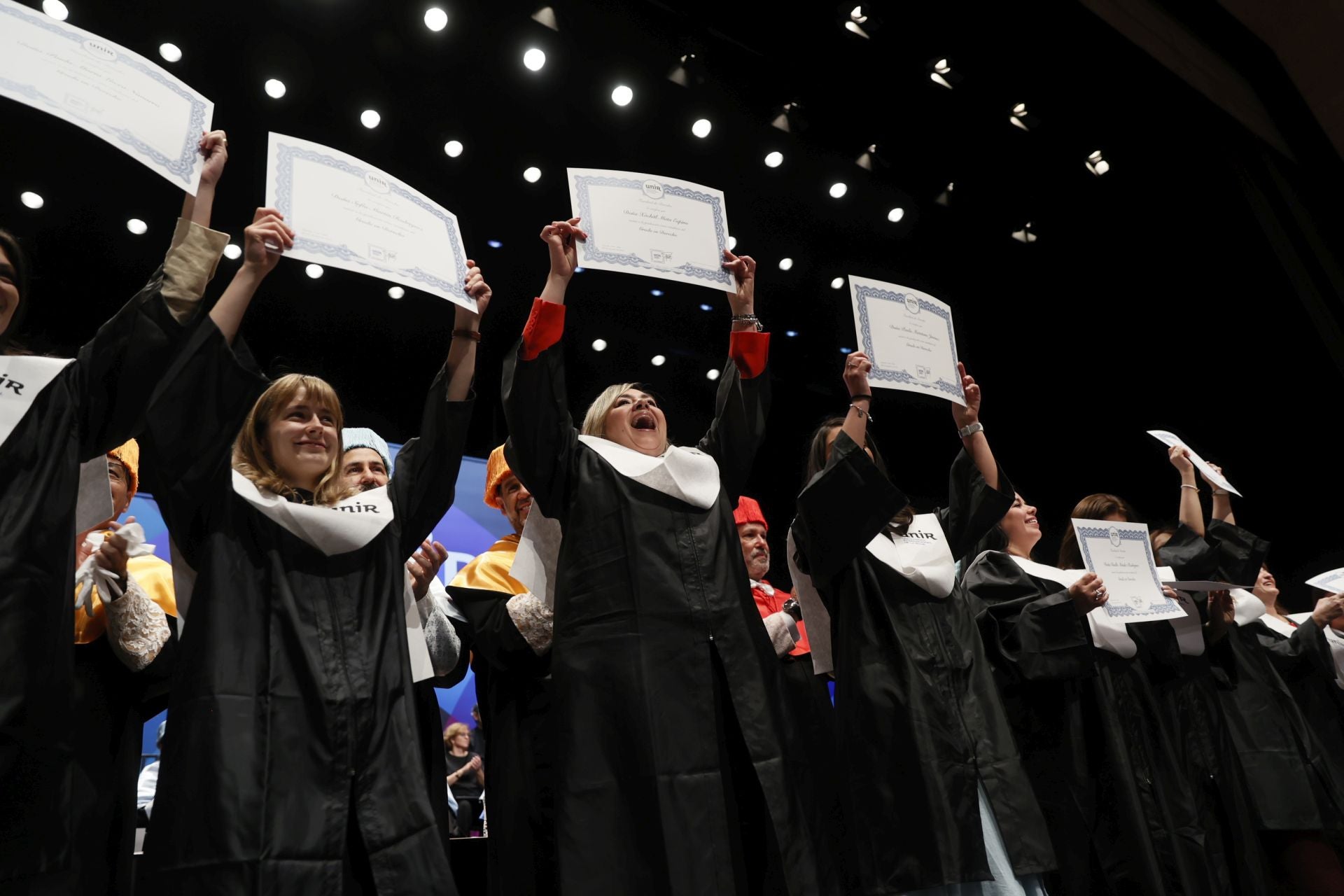 Las graduaciones de UNIR de este sábado