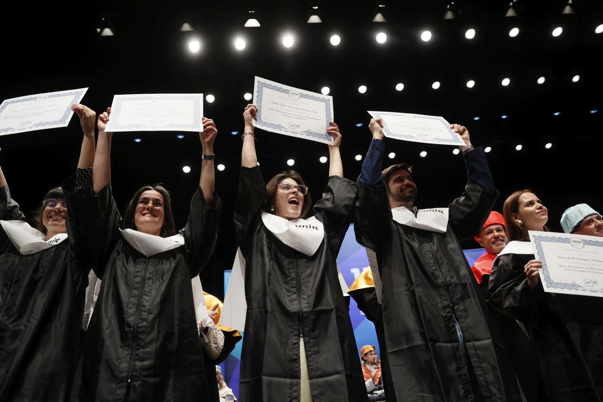 Las graduaciones de UNIR de este sábado