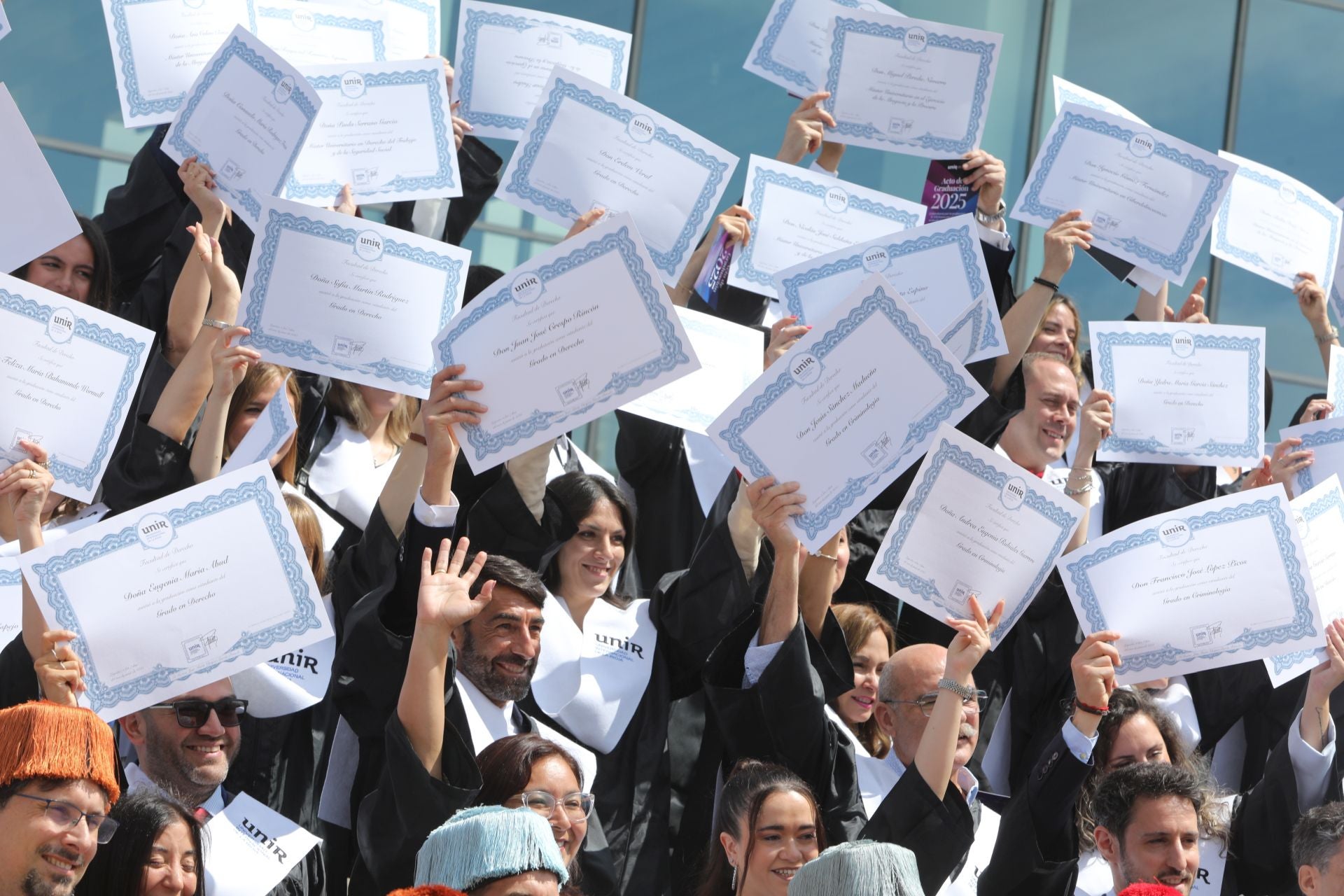 Las graduaciones de UNIR de este sábado