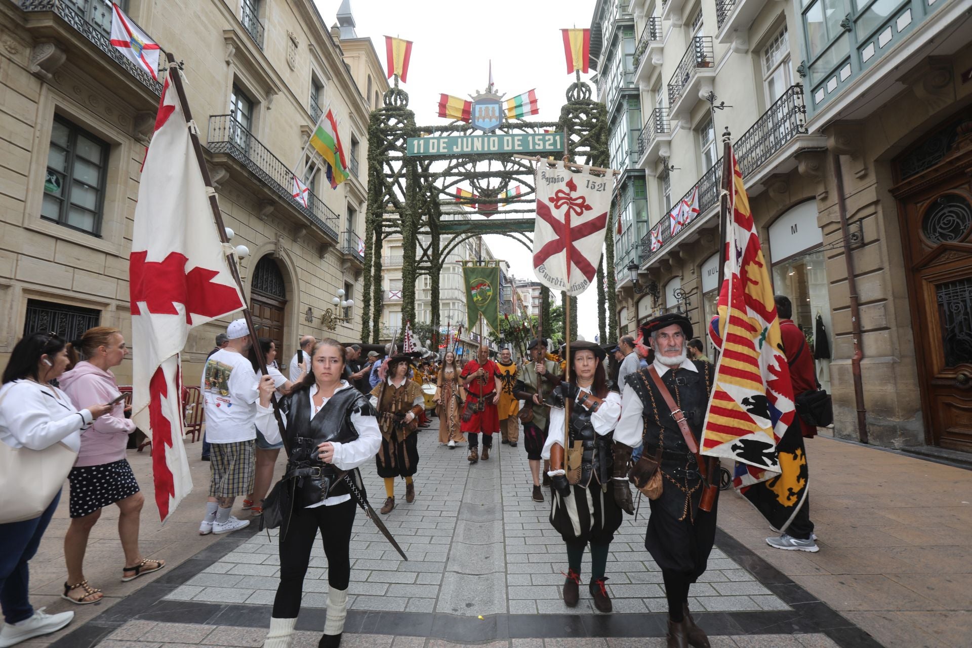 La recreación de la defensa de Logroño