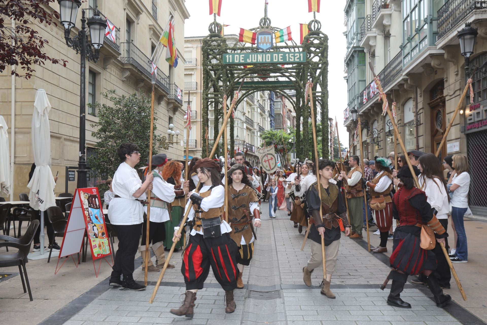 La recreación de la defensa de Logroño