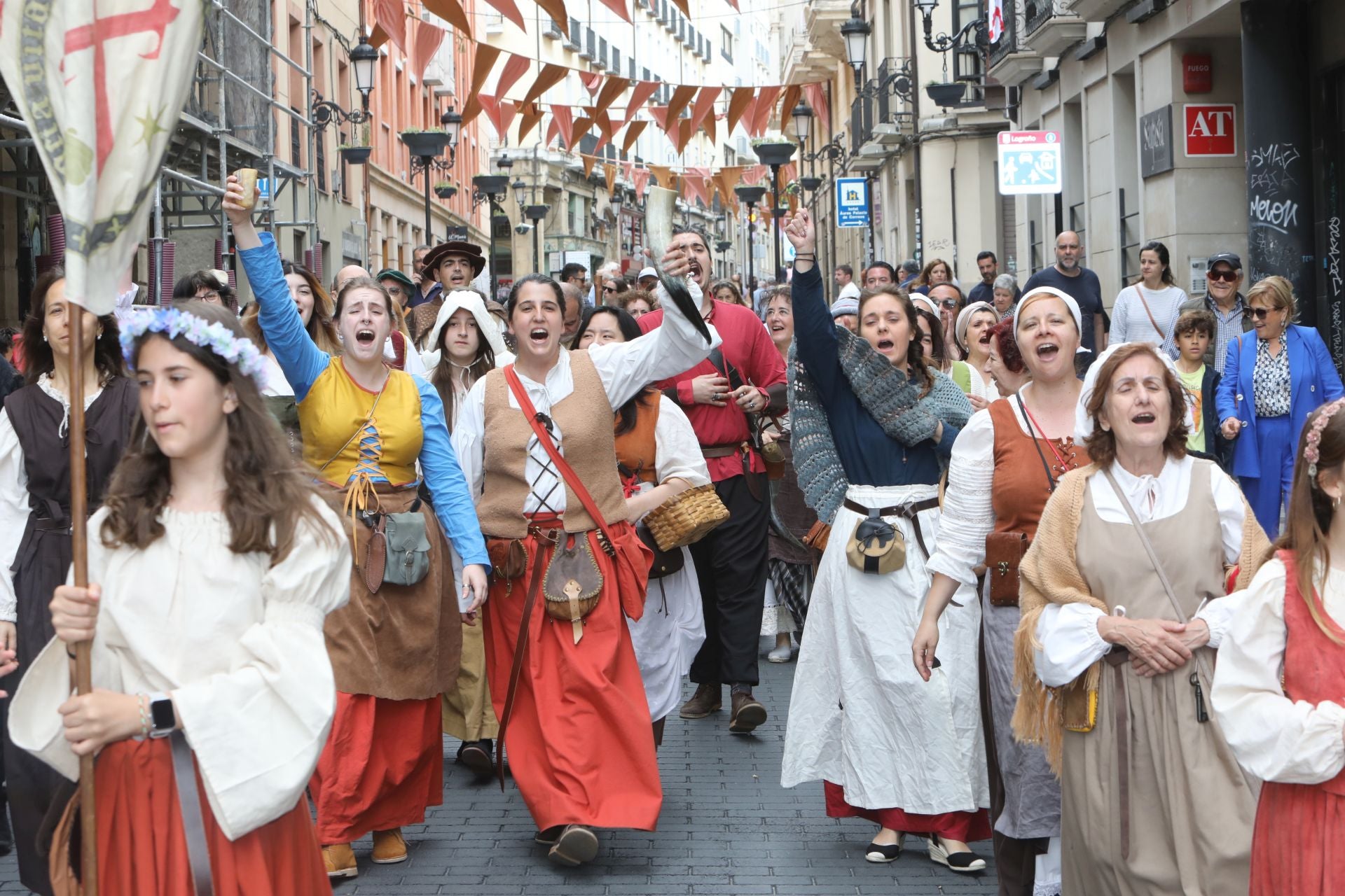 La recreación de la defensa de Logroño