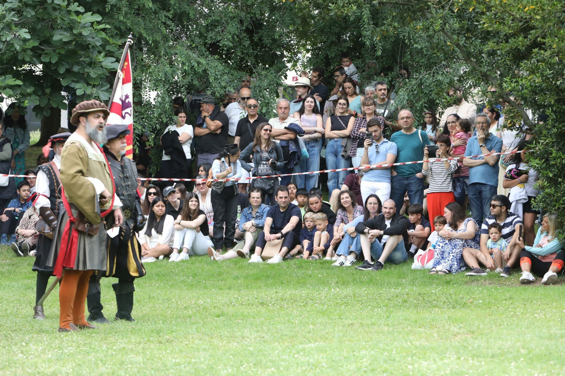 La recreación de la defensa de Logroño