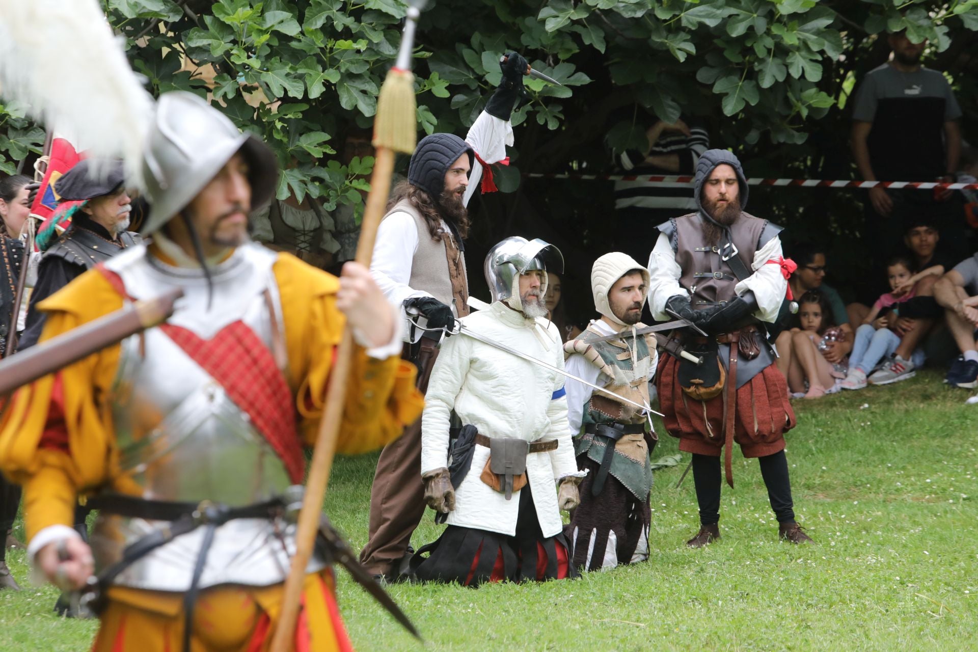 La recreación de la defensa de Logroño