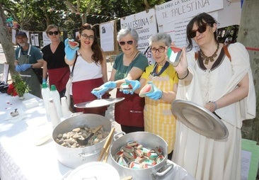 Degustación de sopa de piedras y agua no potable en San Bernabé