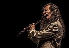 El flautista y saxofonista Jorge Pardo.