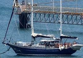 El barco solidario Madleen.