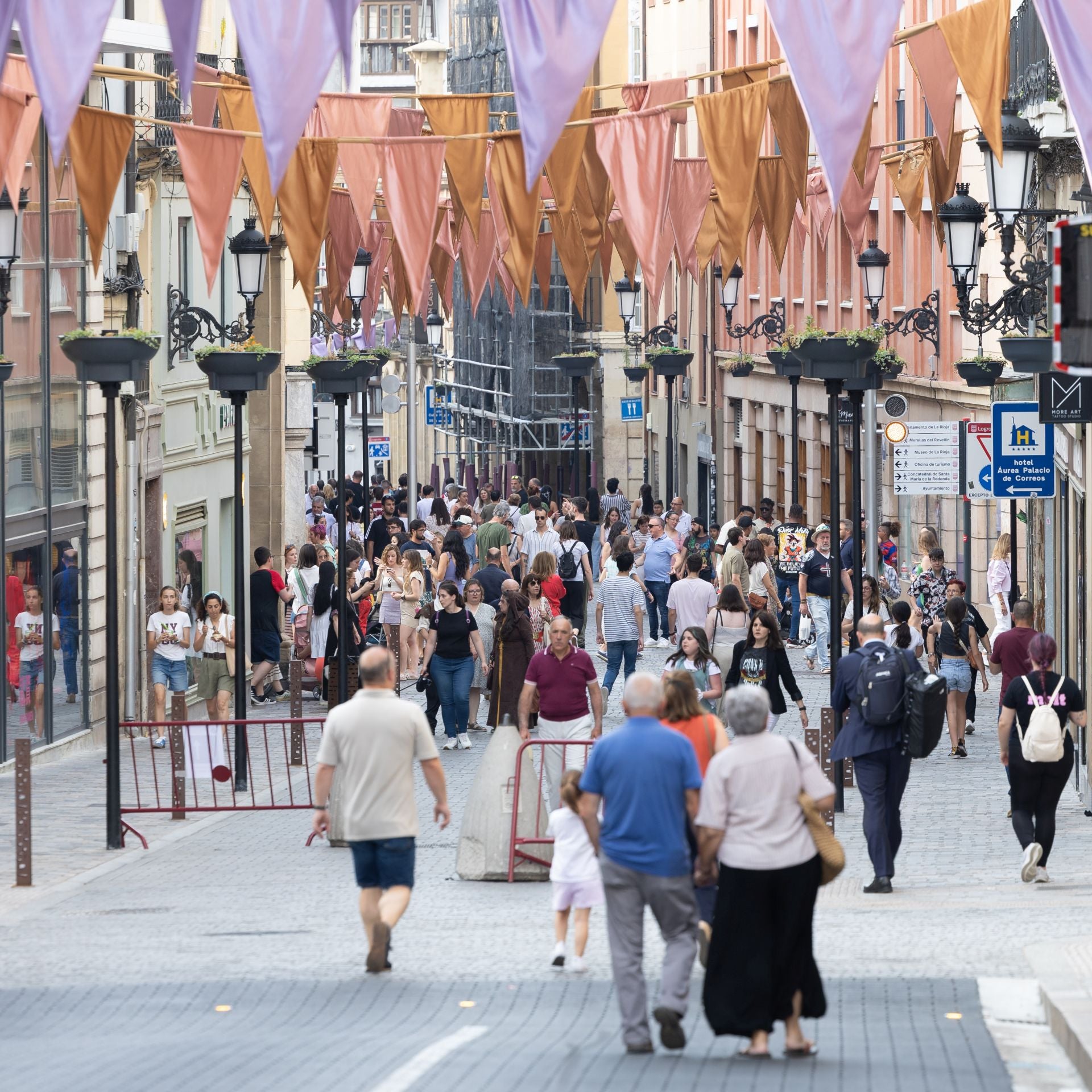Logroño, a medio gas en San Bernabé