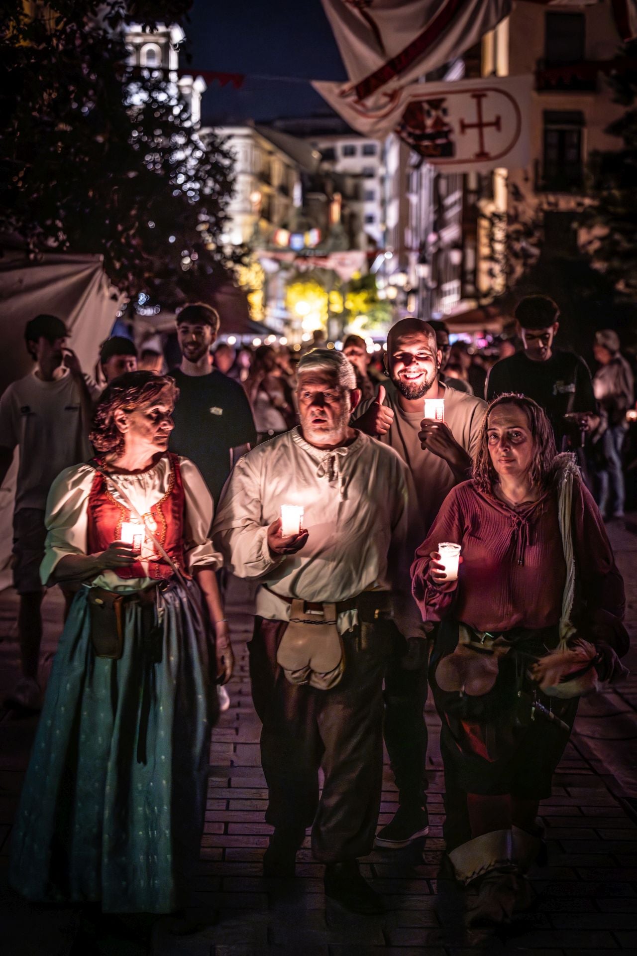 Las imágenes del desfile de luminarias