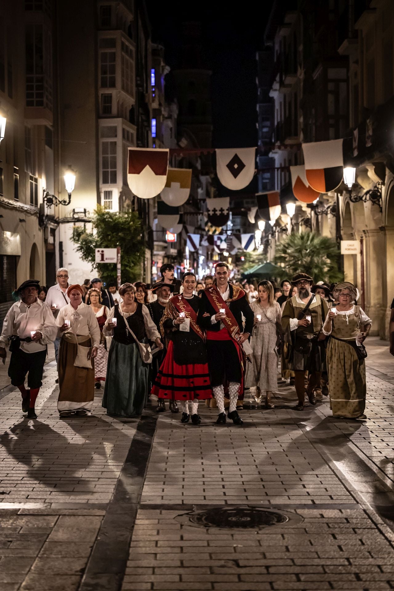 Las imágenes del desfile de luminarias