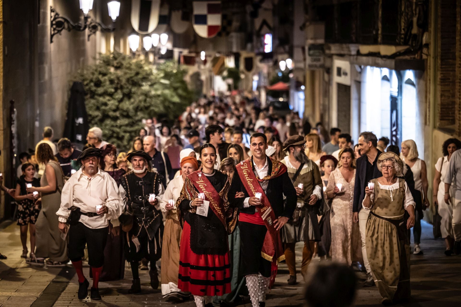 Las imágenes del desfile de luminarias