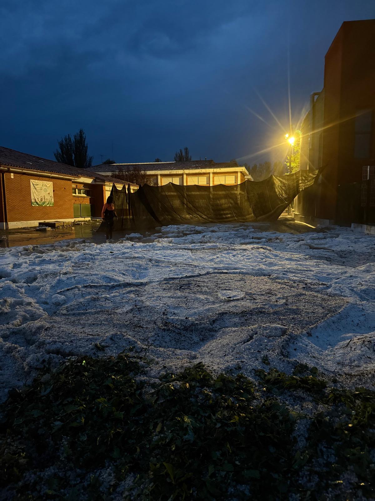 Las imágenes de la tormenta en Navarrete