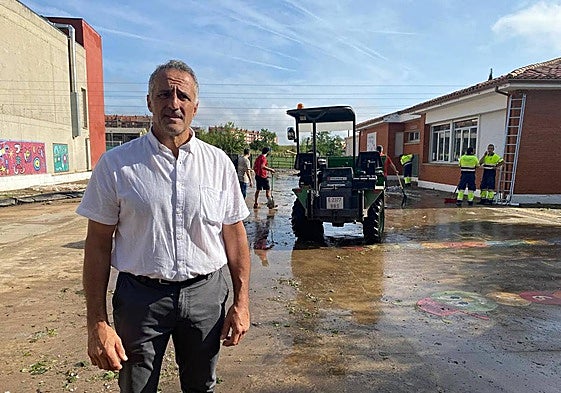 El día después del temporal en Navarrete: «Estoy hundido por cómo se ha quedado todo»