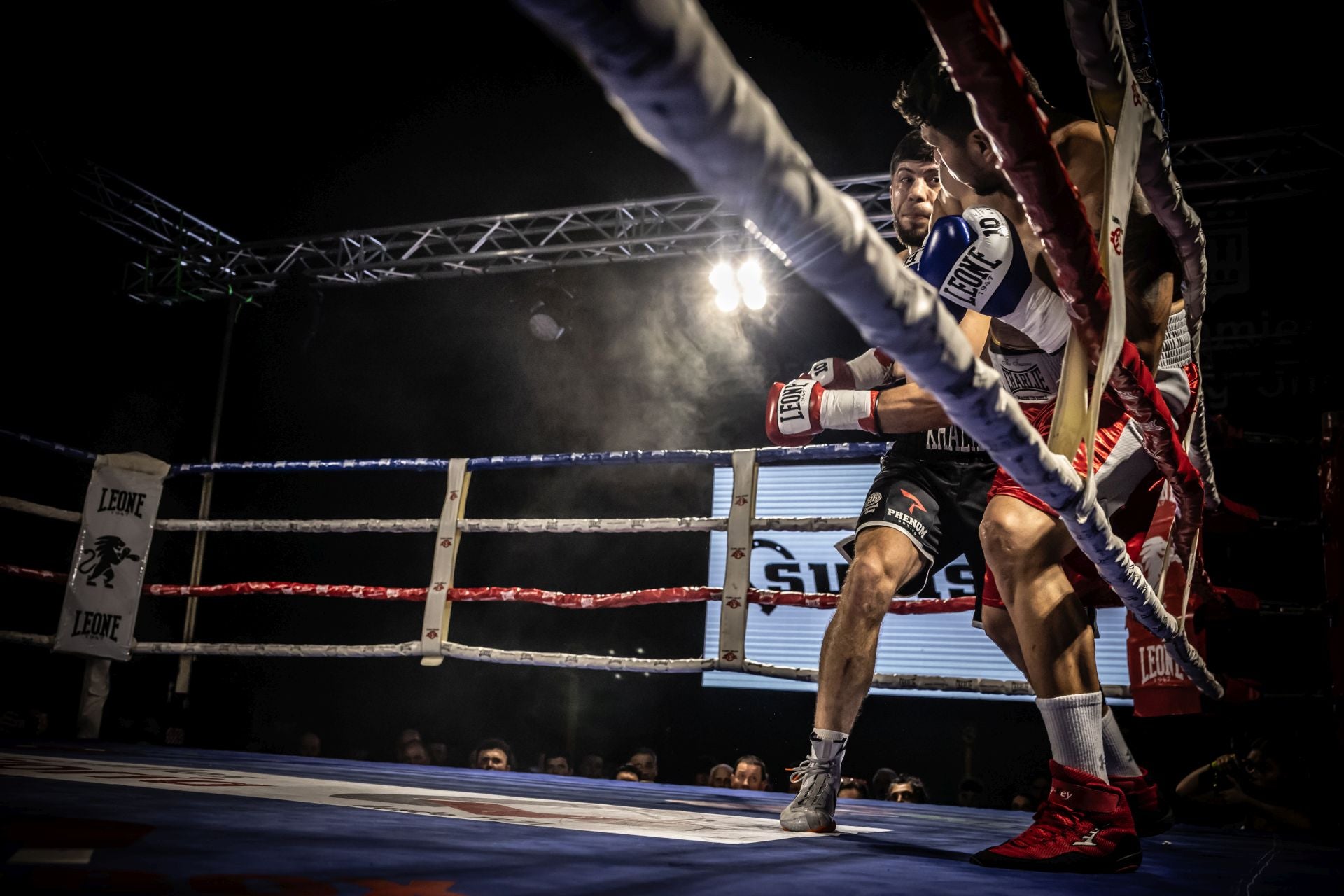 Una noche de boxeo en Las Gaunas