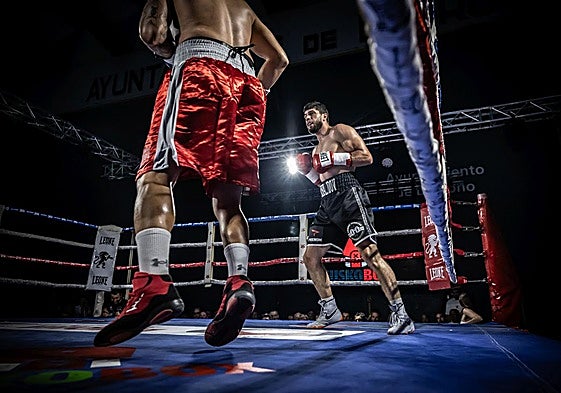 Una noche de boxeo en Las Gaunas