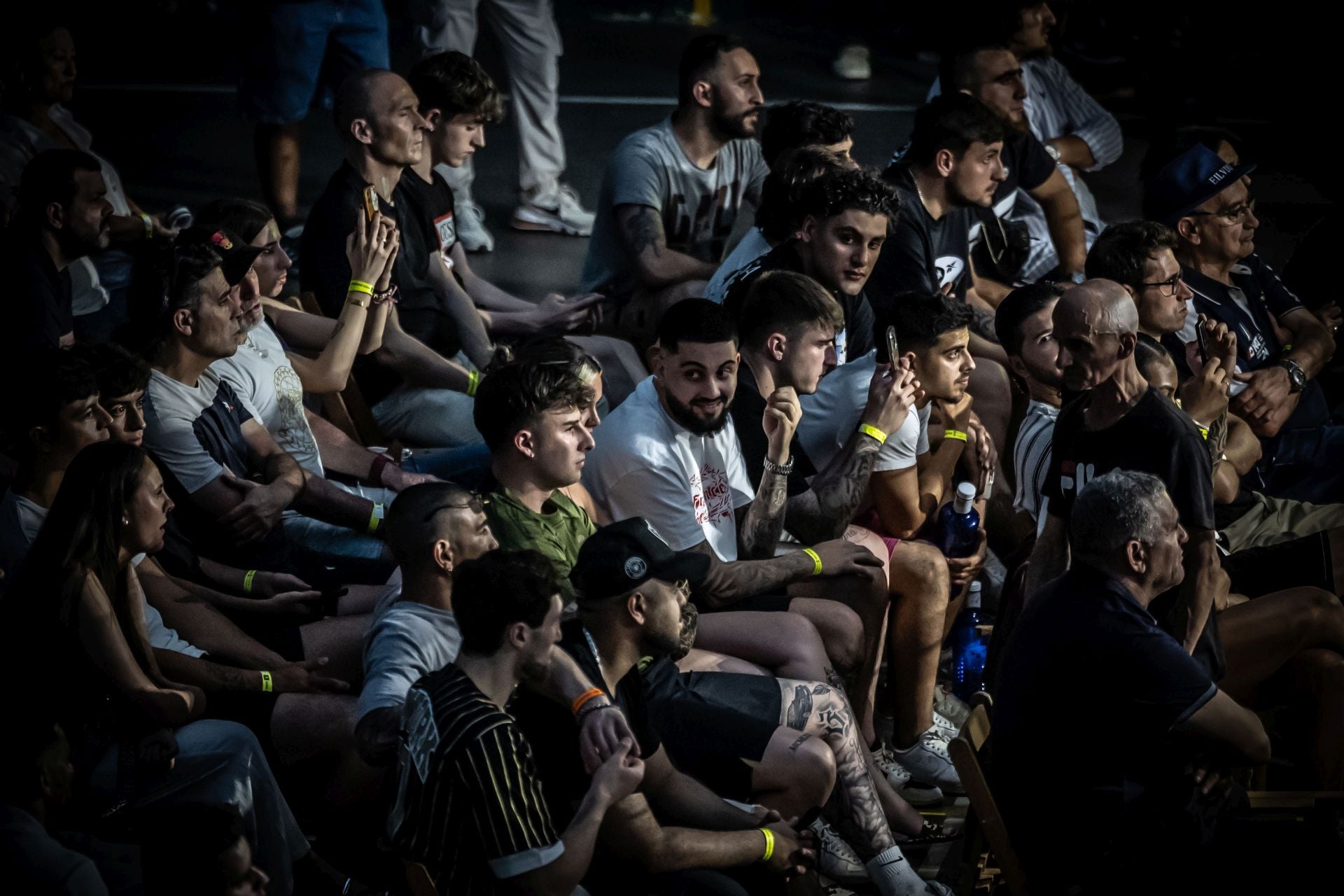Una noche de boxeo en Las Gaunas