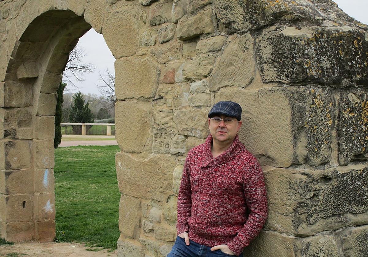 El autor logroñés de novela negra Pascual Martínez.