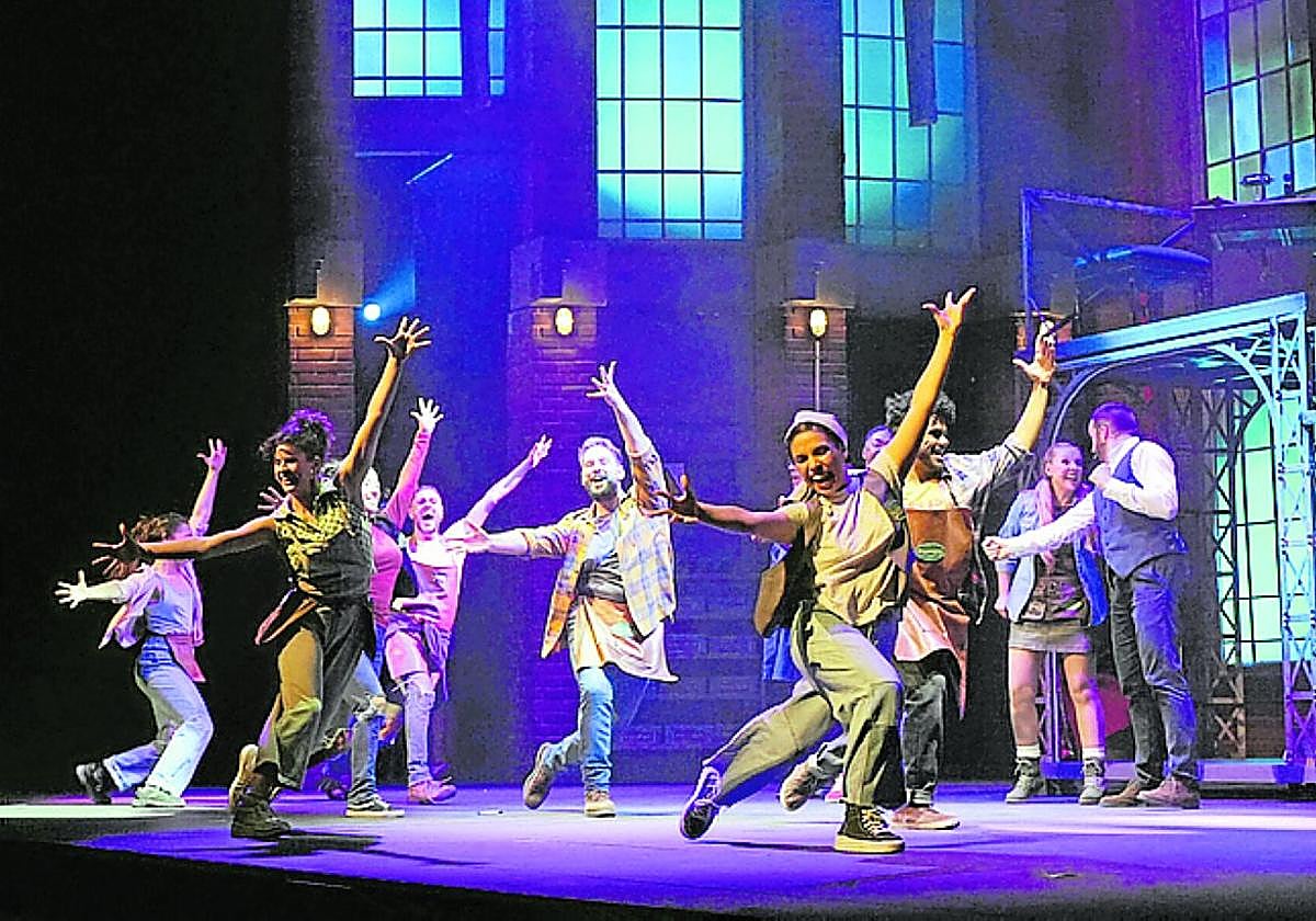 Escena del musical 'Kinky Boots'.