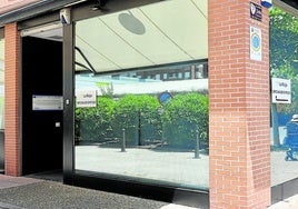Exterior de la Oficina de Empleo ubicada en Lope de Vega.