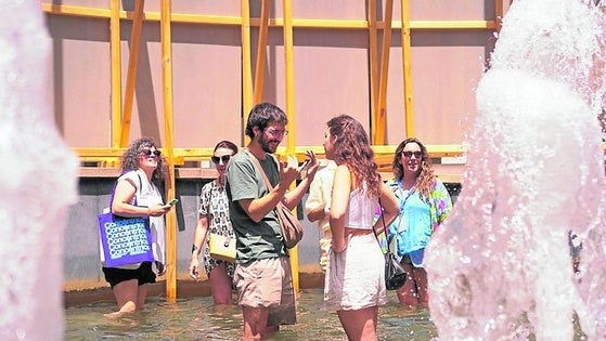 ¡Al agua, a la mesa... y a la sombra!