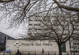 Exterior del Hospital San Pedro de Logroño.