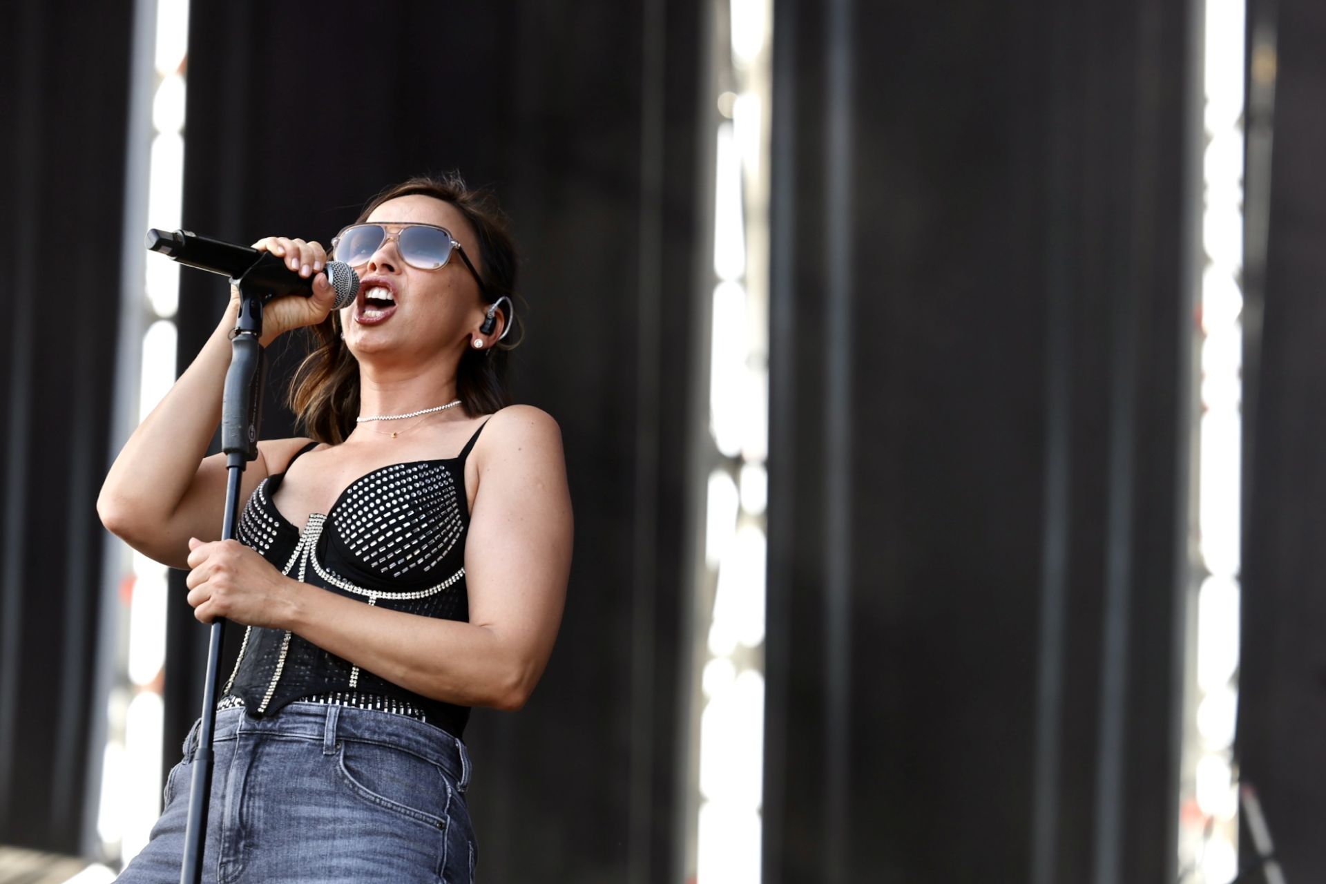 Las imágenes del Gran Reserva: Chenoa y Stephen Wilson Jr.