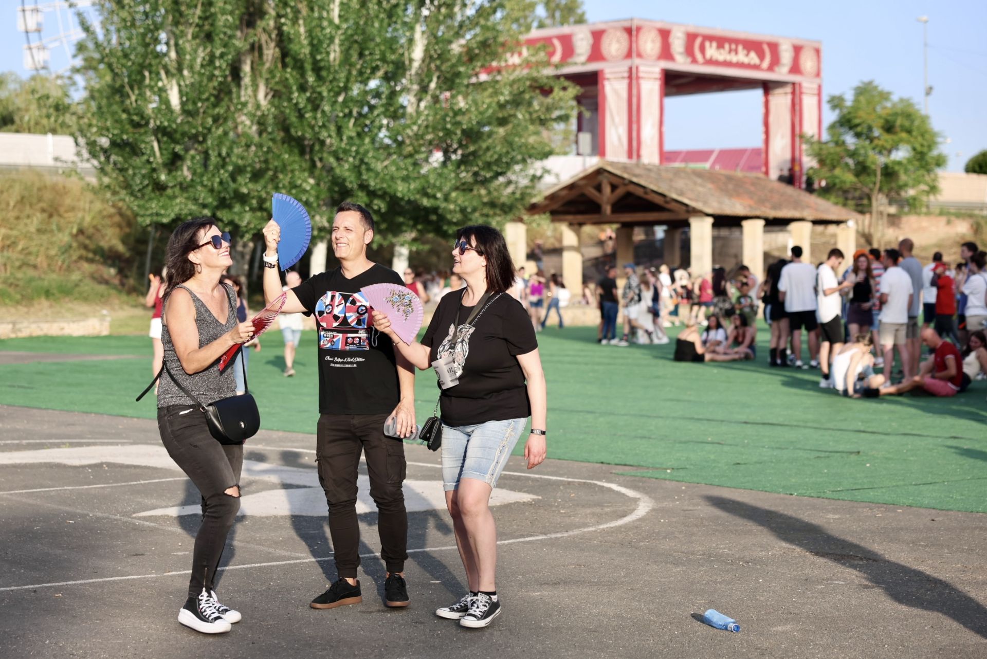 Las imágenes del Gran Reserva: Chenoa y Stephen Wilson Jr.