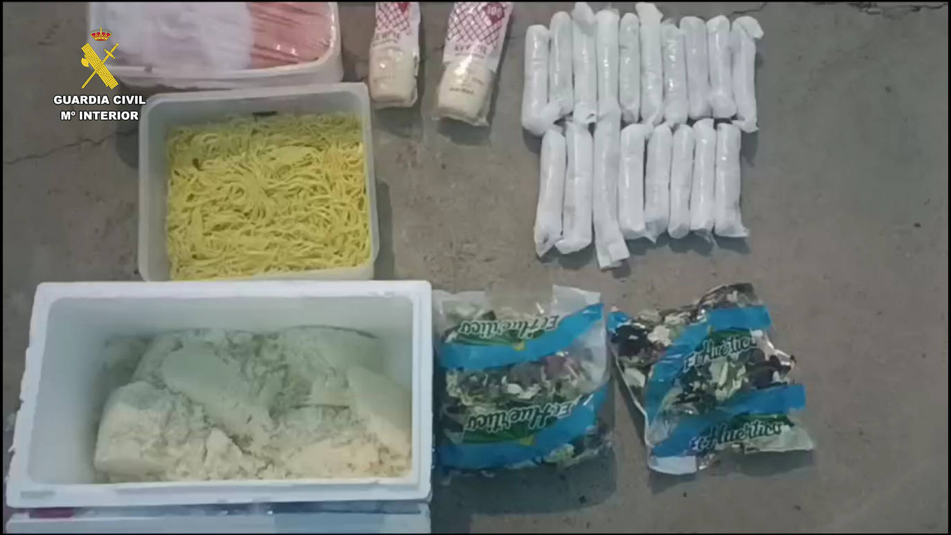 Las imágenes del operativo de la Guardia Civil en el Gran Reserva de Calahorra