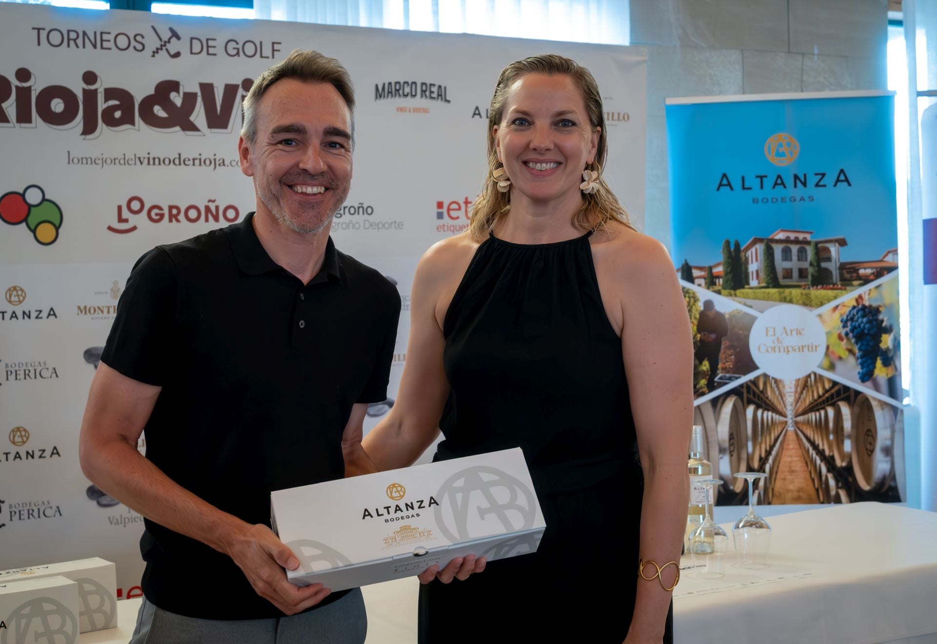 Torneos de golf Rioja&amp;Vino con Bodegas Altanza: entrega de premios y cata