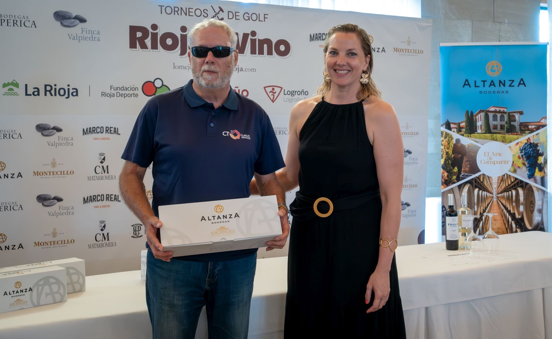 Torneos de golf Rioja&amp;Vino con Bodegas Altanza: entrega de premios y cata