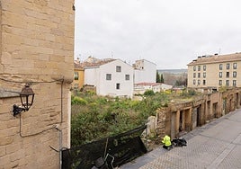 Imagen de archivo de la parcela donde se iba a ubicar Bosonit.